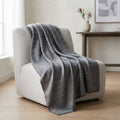 Throw "Milano Melange" (Graphite Grey)